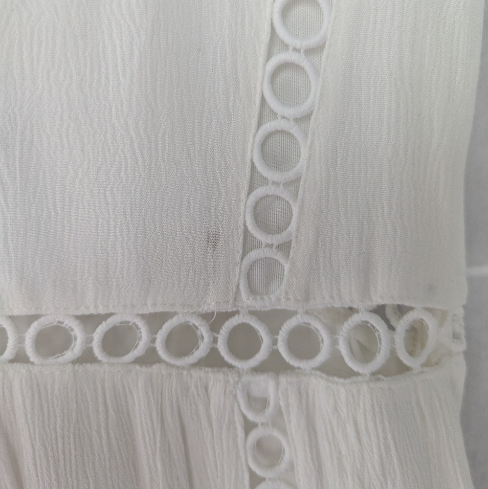 White Mini Dress - Picture 2 of 10